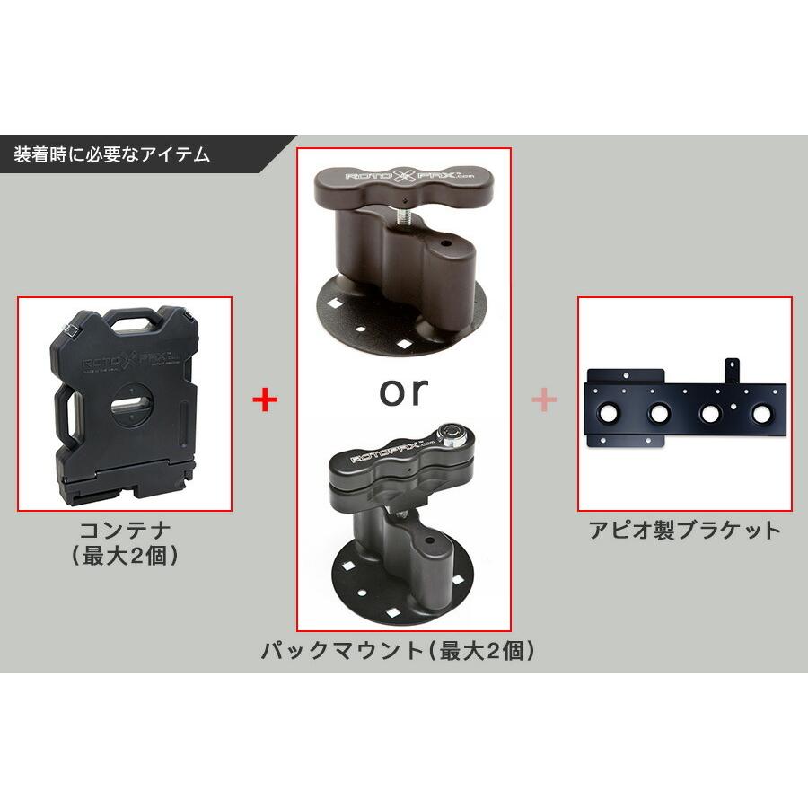 APIO（アピオ） ロトパックスダブルマウントブラケット リアゲート