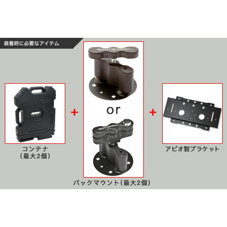 APIO（アピオ） ロトパックスダブルマウントブラケット（リアゲート