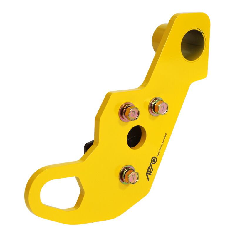 JB64 APIO タクティカルバンパー用 リア牽引フック　イエロー ジムニー JB64 JB74 タクティカルバンパー装着車用リア牽引