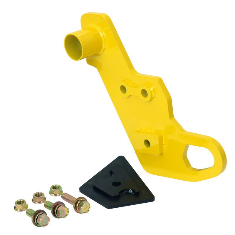 JB64 APIO タクティカルバンパー用 リア牽引フック　イエロー ジムニー JB64 JB74 タクティカルバンパー装着車用リア牽引