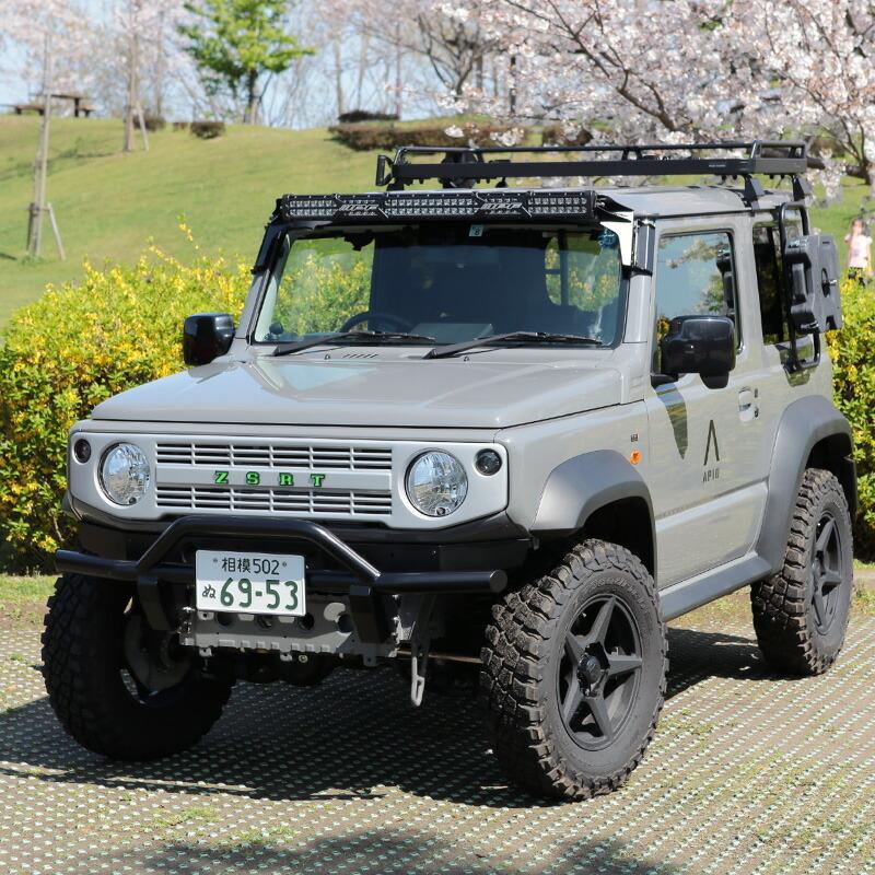 【新品・未使用】APIO アピオ　しし狩りバンパー　取付ブラケット APIO アピオ しし狩りバンパー ジムニーシエラ JB74専用