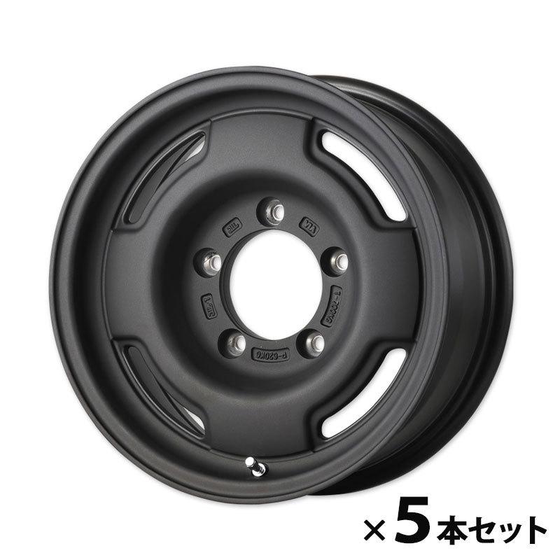 APIO アピオ アルミホイール WILDBOAR SR 15インチ 6Jx15(-5