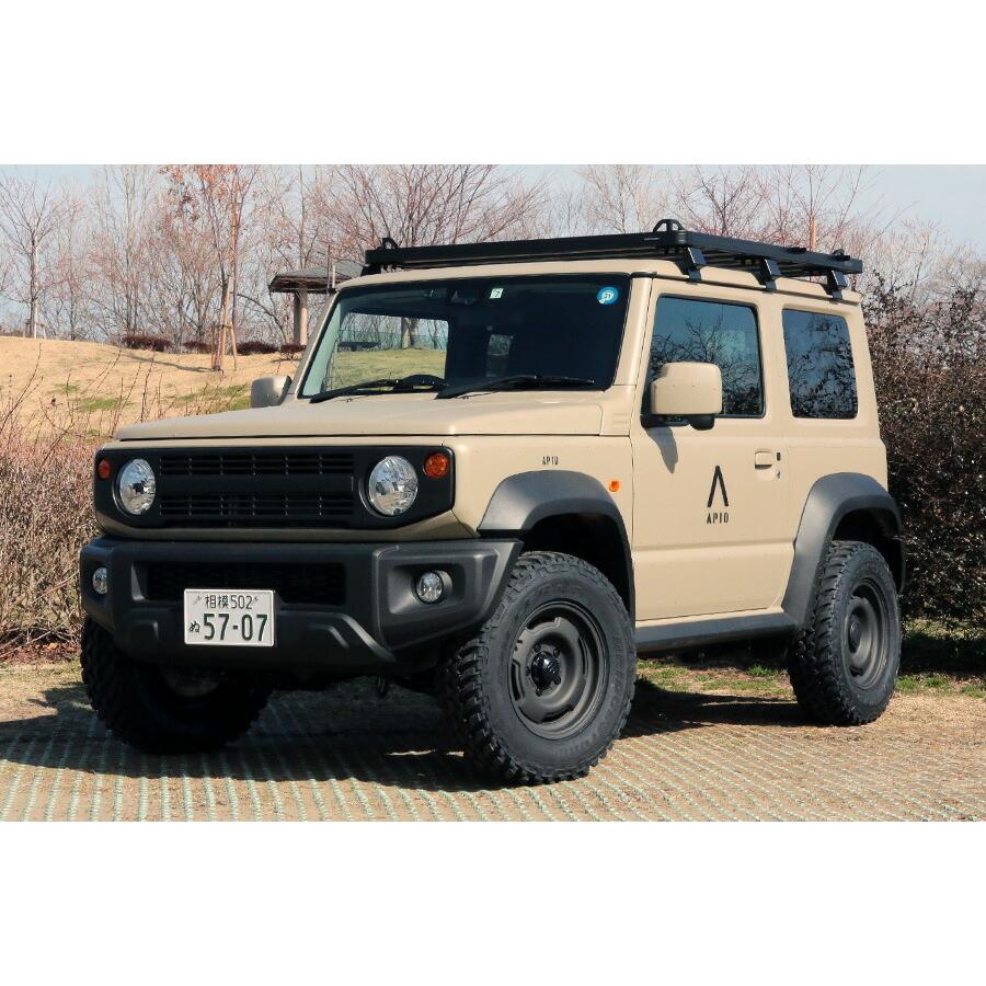 APIO アピオ アルミホイール WILDBOAR SR 15インチ 6Jx15(-5