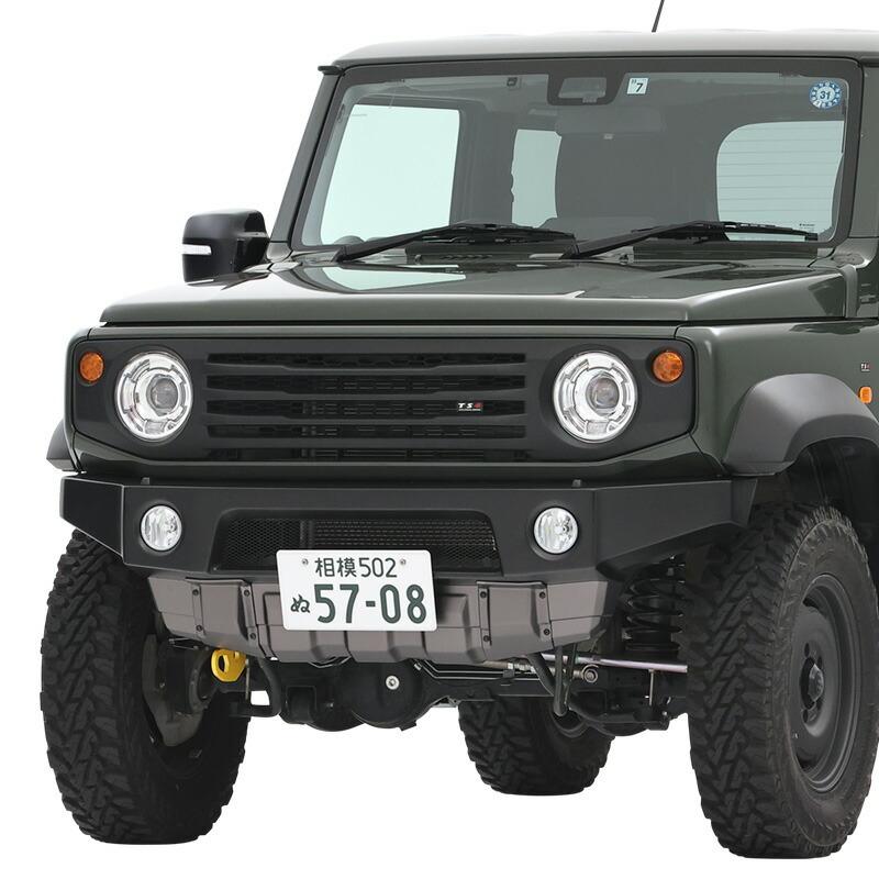 ジムニーシエラ JB74用 APIO タクティカルリアバンパー APIO アピオ タクティカルフロントバンパー ツートーンカラー