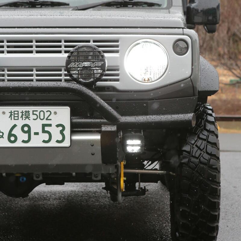 jb64 アピオ　猪狩りバンパー & IPFフォグ & フロントエプロン jb64 アピオ 猪狩りバンパー & IPFフォグ & フロントエプロン