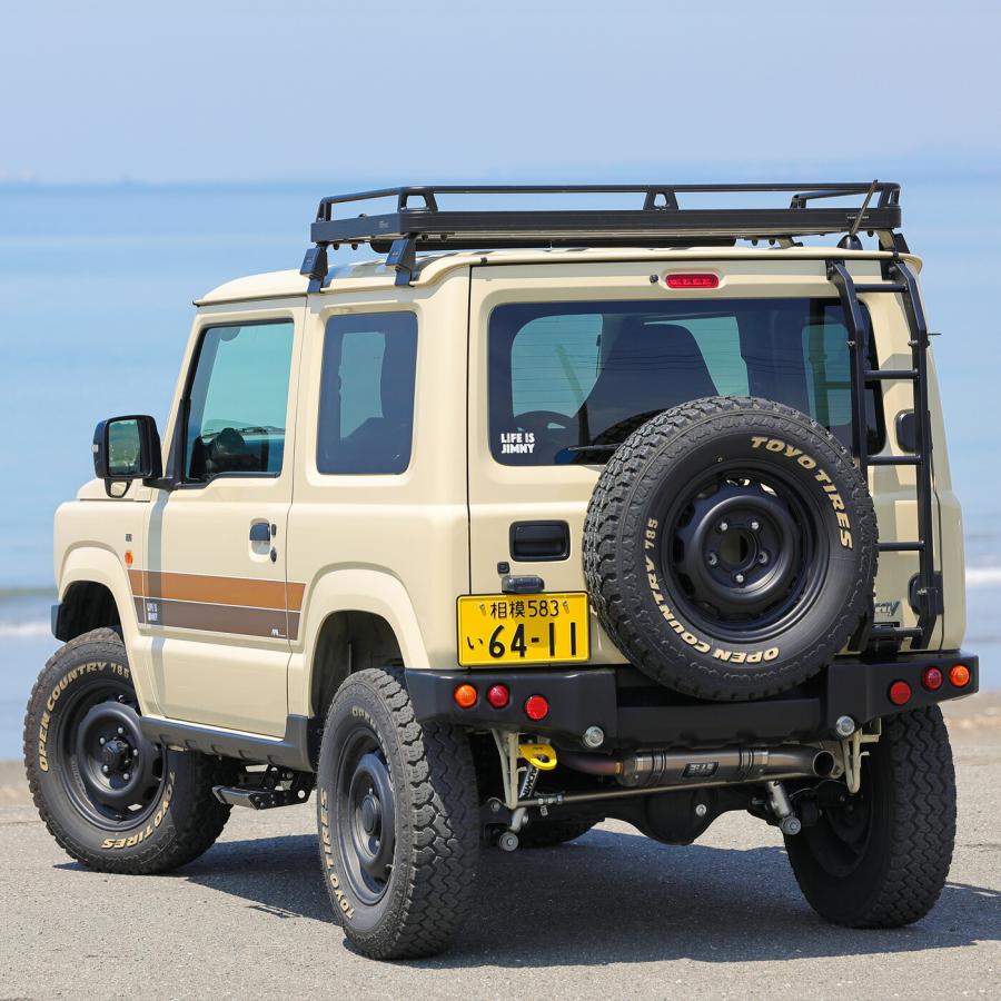 APIO アピオ サイドデカール "LIFE IS JIMNY" ライトブラウン x ブラウン ジムニー / ジムニーシエラ JB64W JB74W｜auto-craft｜04