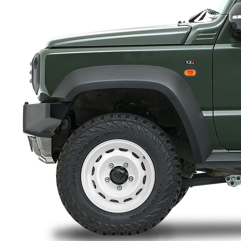 ジムニーAPIOホイールタイヤ 5本セット APIO（アピオ） アルミホイール WILDBOAR Ventura 15インチ INSET-5