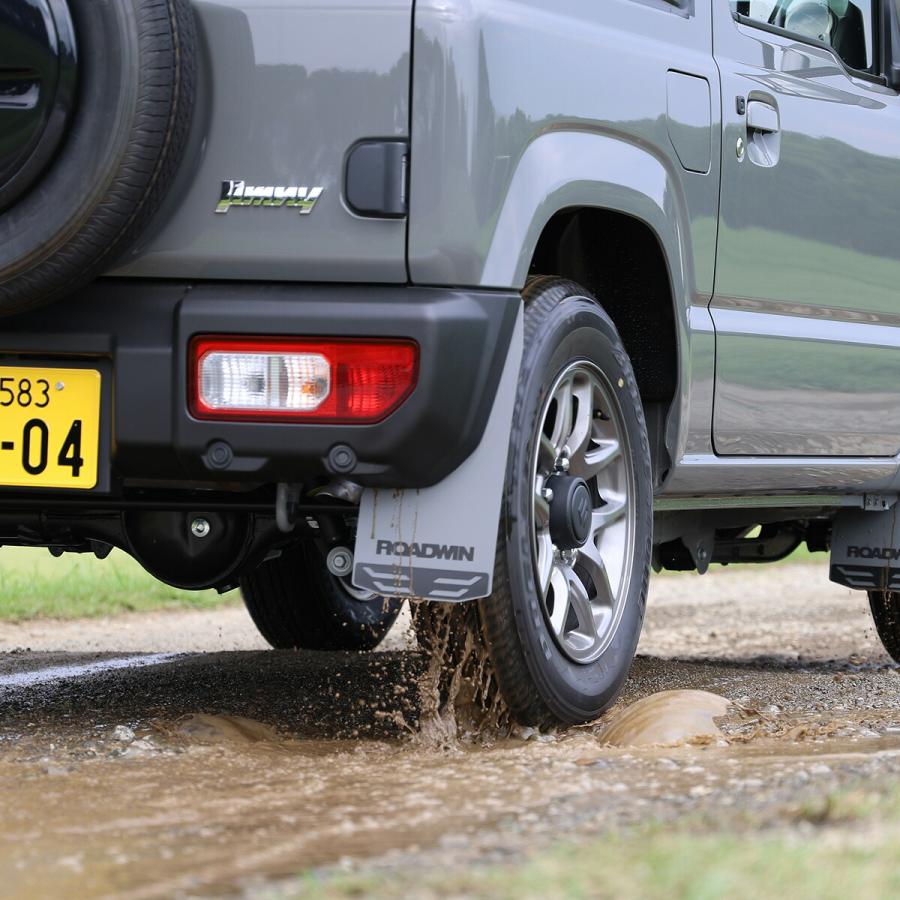 APIO（アピオ） マッドフラップ・JB64純正バンパー用 グレー ジムニー