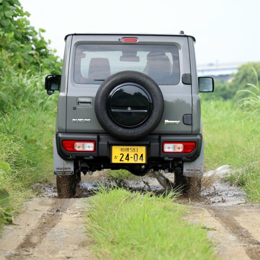 APIO（アピオ） マッドフラップ・JB64純正バンパー用 グレー ジムニー
