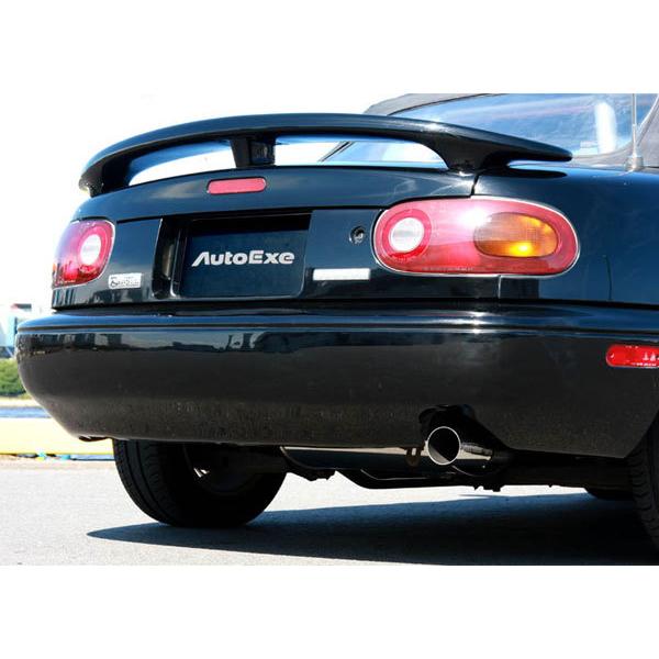 オートエクゼ AutoExe ステンレスマフラー シングル ロードスター