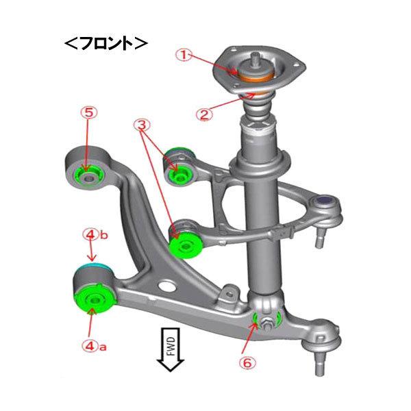 オートエクゼ AutoExe サスペンションブッシュ単品 ロアアーム