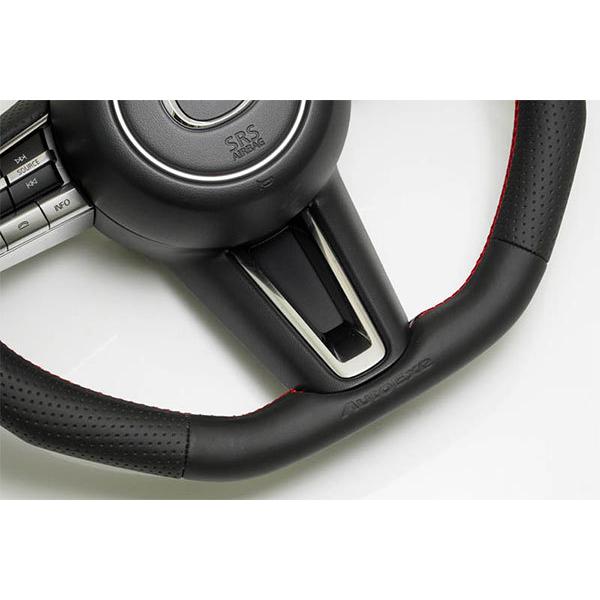 オートエクゼ AutoExe スポーツステアリングホイール レッド