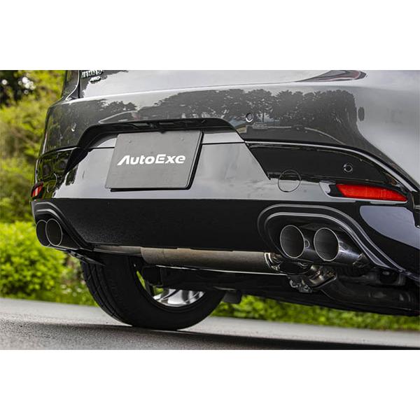 オートエクゼ AutoExe スポーツマフラー 左右デュアル マツダ3