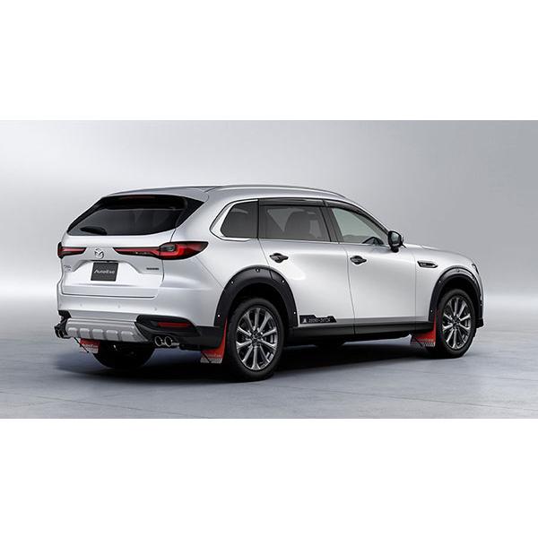 オートエクゼ AutoExe KL-07 AX マッドフラップセット レッド CX-80