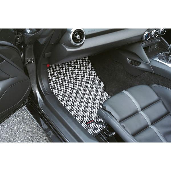 オートエクゼ AutoExe スポーツフロアマット グレー×ブラック 
