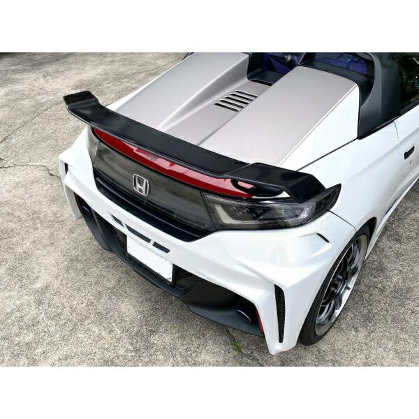 バックヤードスペシャル 無限リアウイング用 リアスポイラー FRP製黒