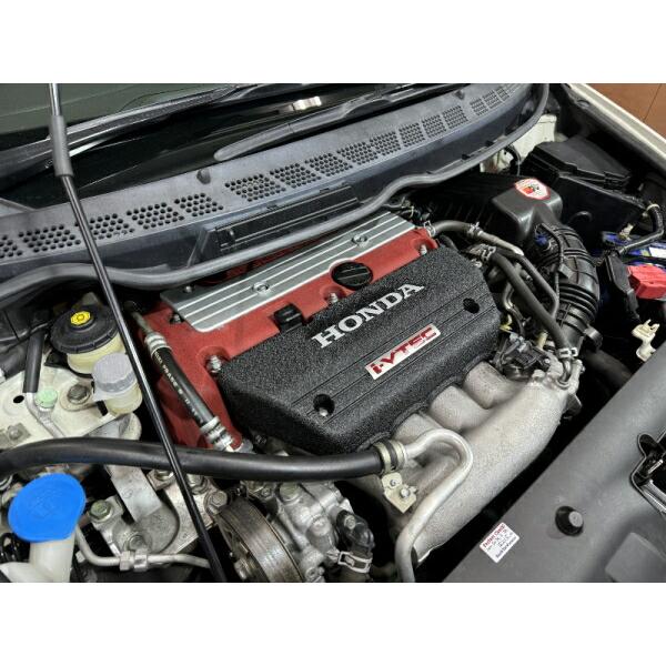 バックヤードスペシャル 結晶塗装エンジンカバー シビック タイプR FD2
