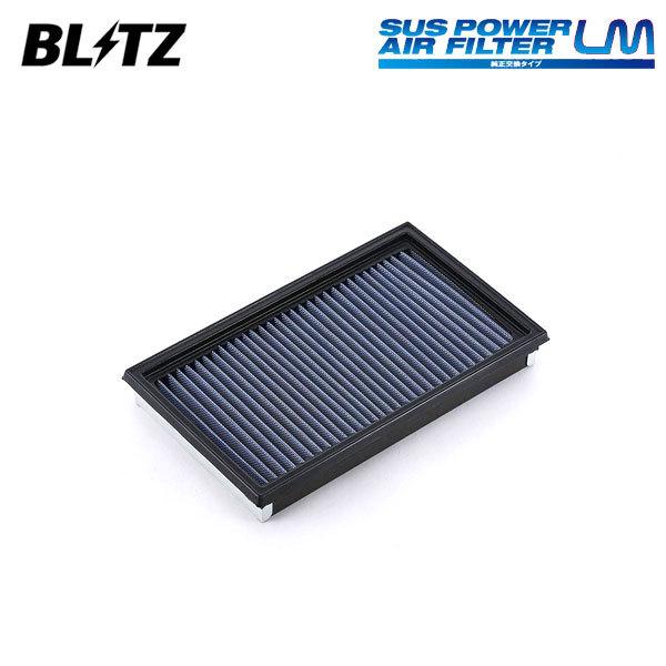 BLITZ ブリッツ サスパワー エアフィルター LM SN-24B スカイライン BCNR33 H7.1〜H11.1 RB26DETT 4WD GT-R AY120-NS001/16546-V0100｜auto-craft