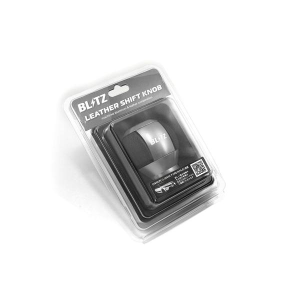 BLITZ（ブリッツ） レザーシフトノブ シルバー N-ONE JG3 R2.11〜 S07B