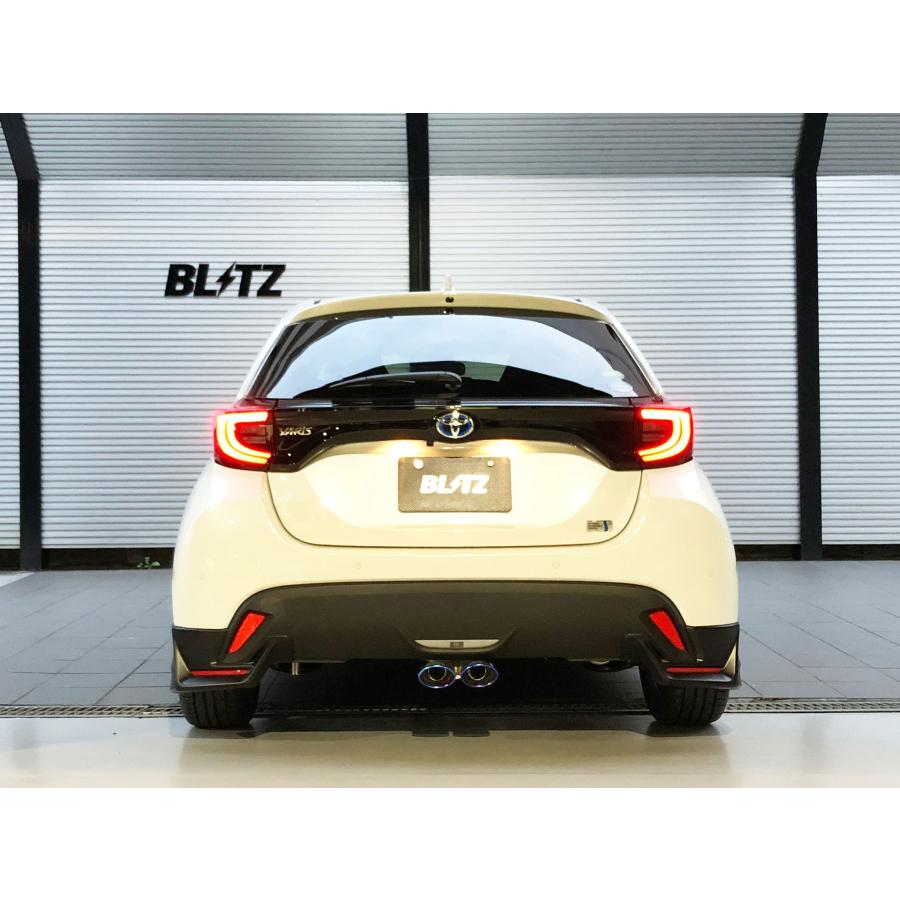 BLITZ ブリッツ マフラー ニュルスペック カスタムエディションVSR ヤリス 6AA-MXPH10 R2.2〜 M15A-FXE FF ハイブリッド 63567Vの画像