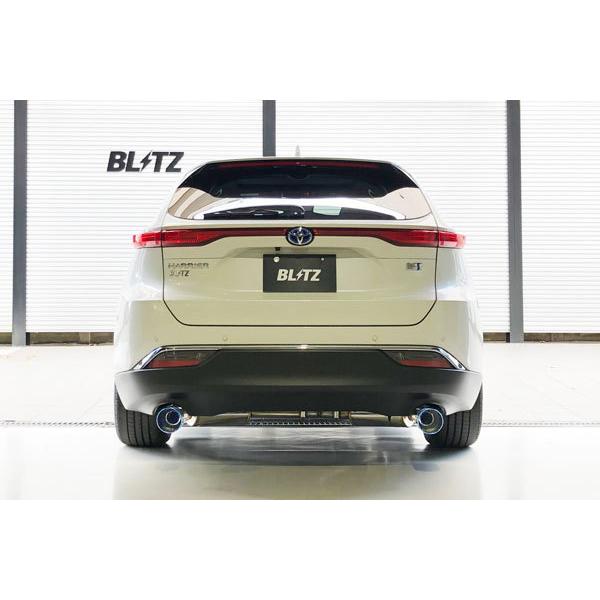 ハリアーハイブリッド用ブリッツマフラー BLITZ ブリッツ マフラー ニュルスペック カスタムエディション