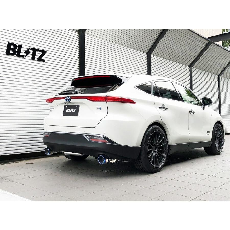 80系ハリアー！ハイブリッド専用フルストレート！一点限り！ BLITZ（ブリッツ） マフラー ニュルスペック カスタムエディションVSR