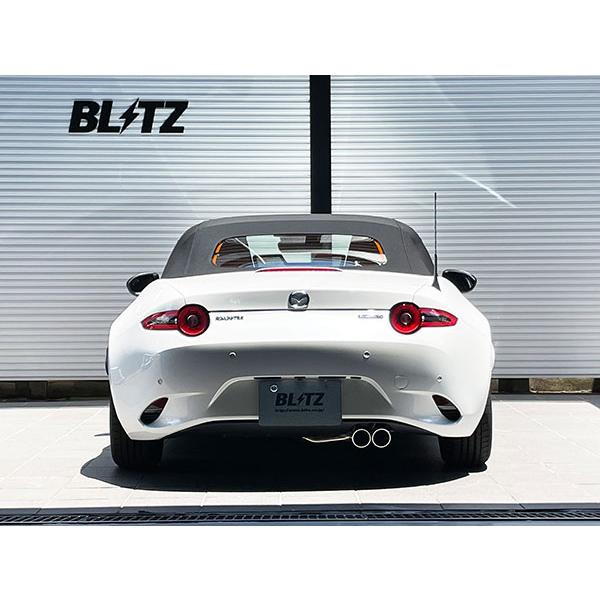 BLITZ（ブリッツ） マフラー ニュルスペック VS ロードスター DBA-ND5RC 5BA-ND5RC H27.5〜R5.12 P5 ...
