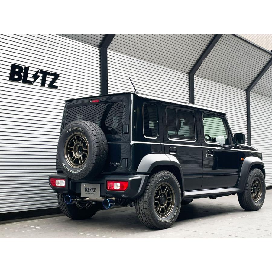 BLITZ（ブリッツ） マフラー ニュルスペック カスタムエディションVSR ジムニーノマド 3BA-JC74W R7.4〜 K15B 4WD ...
