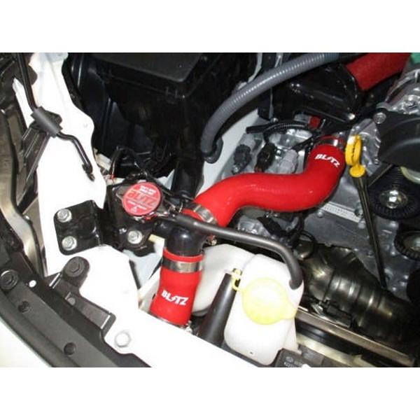 BLITZ ブリッツ レーシングラジエターホースキット レッド 86