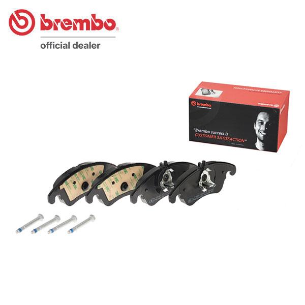 送料 brembo（ブレンボ） ブラックブレーキパッド フロント用 メルセデス
