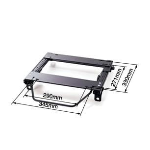 BRIDE ブリッド シートレール 左用 MOタイプ スカイライン HR33 1993年8月〜 (北海道・沖縄・離島は送料別途) |  | 01