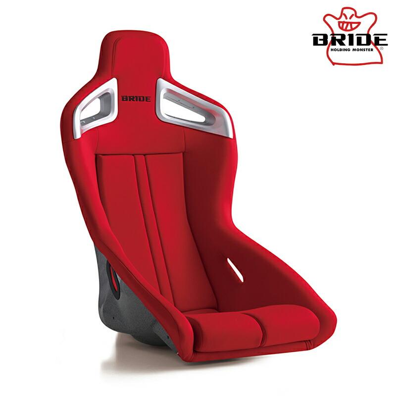 BRIDE ブリッド フルバケットシート A.i.R. レッド FRP製シルバー BRIDE レッドシート 本体