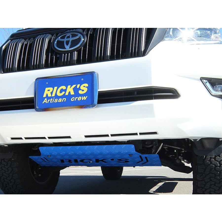 リミテッドチトセ RICK'S スキッドプレート スチール製カチオン黒塗装