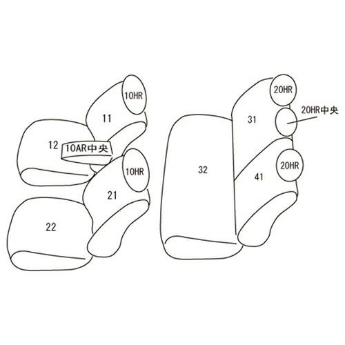 Clazzio クラッツィオ D.D シートカバー C-HR ZYX10 ZYX11 H28/12〜 5人乗 G/S/S“LED Edition”/S“LED Package”/G“LED Edition”/G“Mode-Nero”他｜auto-craft｜02