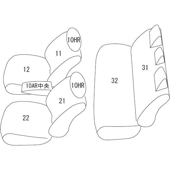 Clazzio クラッツィオ ネオ シートカバー カローラ ZRE212 R1/9〜 5人乗 G-X/G-X“PLUS”｜auto-craft｜02