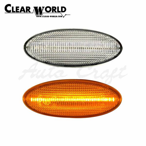 クリアワールド LEDサイドマーカー クリアレンズ RAV4 ACA31W/ACA36W 2005/11〜2008/09