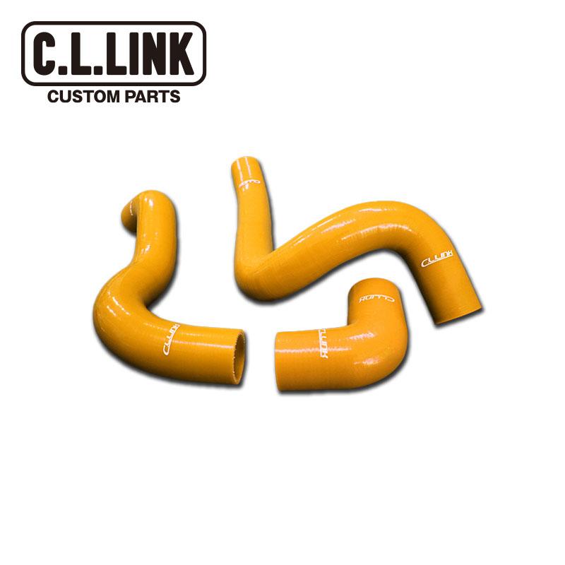 品質満点！ シーエルリンク シリコンインテークホース ブルー 3本