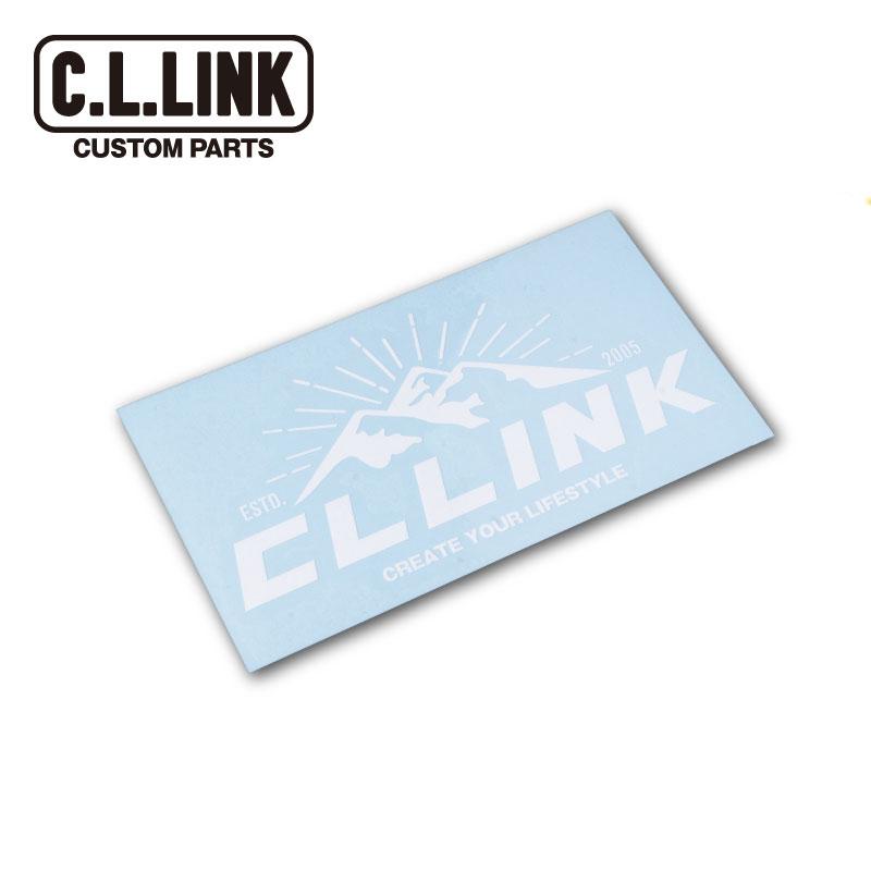 C.L.LINK（シーエルリンク） オリジナルステッカー マウンテンロゴ