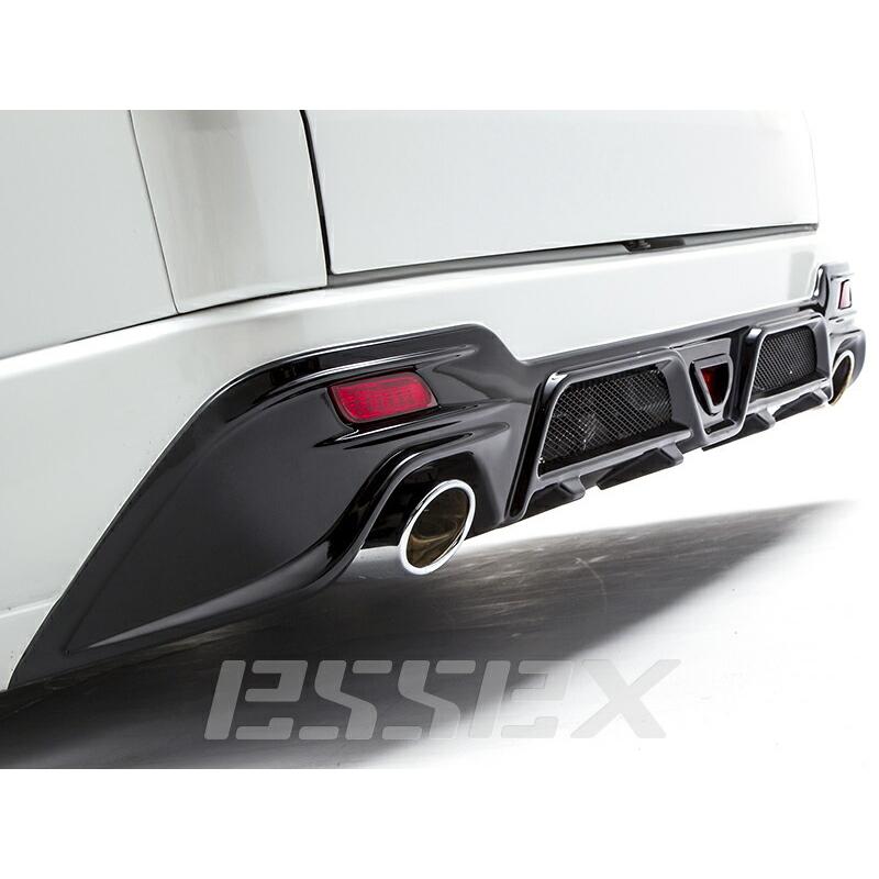 新品未開封】CRS ESSEX ナロー用 QUATTRO リアバンパー ABS製 ブラック