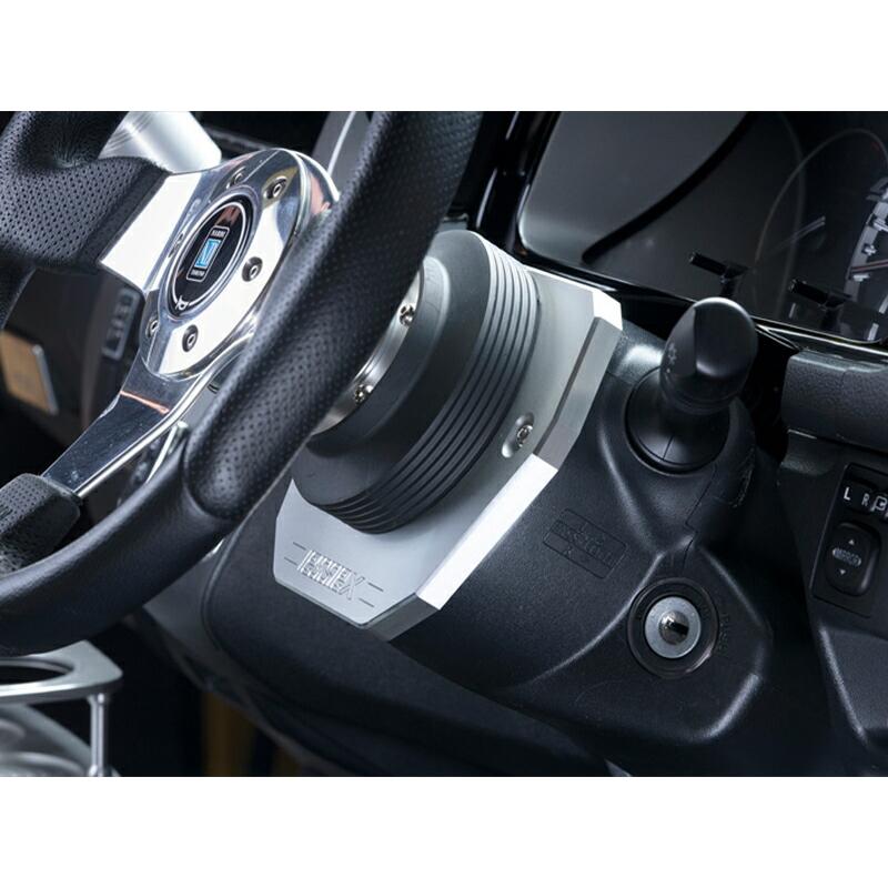 CRS ESSEX ビレットコラムカバー シルバー ハイエース 200系 2013年12 