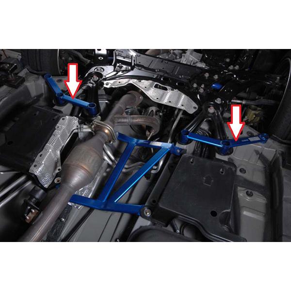 クスコ CUSCO パワーブレース フロアーフロント・サイド アルファード 