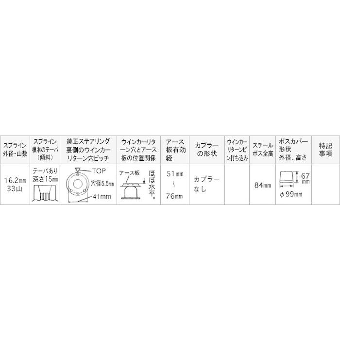 Daikei 大恵 ステアリングボス マークII GX81 S63.8〜H2.7 1G-FE/1G