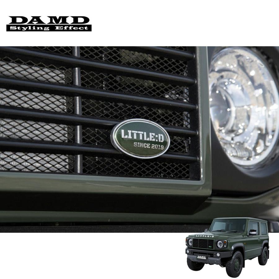 DAMD ダムド little D. オーバルエンブレム フロント用 ジムニー JB64W