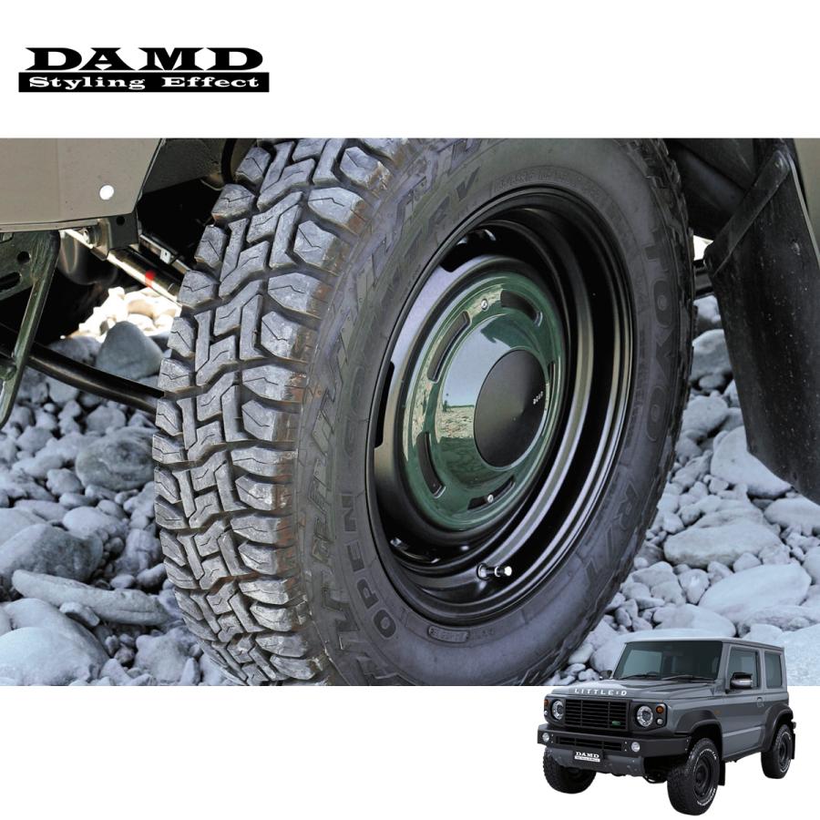 DAMD ダムド SIERRA little D. DEAN × for 5本セット ジムニーシエラ JB74W 1-4型 個人宅不可 離島は ...