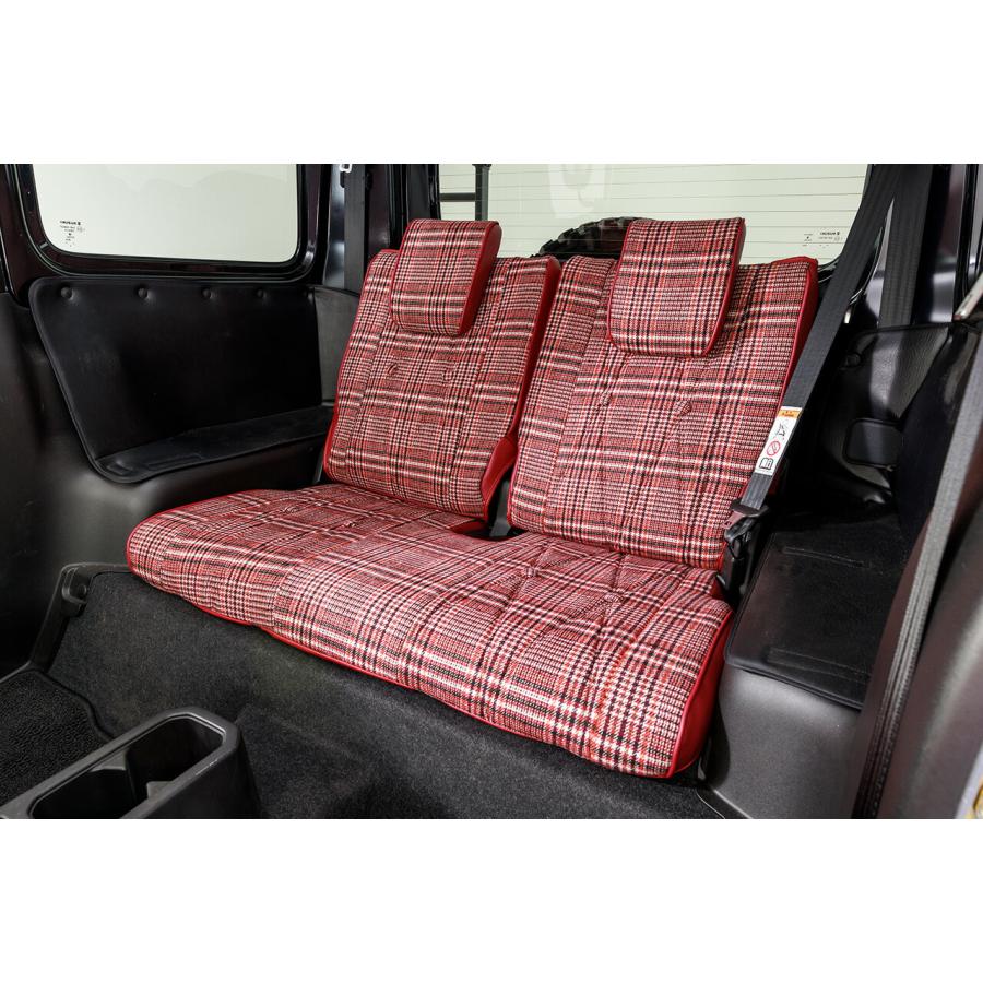 DAMD ダムド シートカバー TRADITIONAL WINE RED ジムニーシエラ JB74W