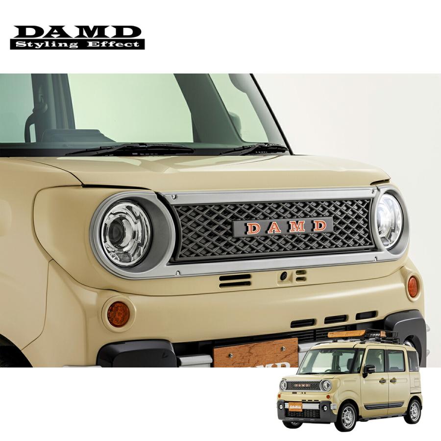 DAMD ダムド ROAM グリル＆ライトカウル 未塗装 スペーシアギア MK53S