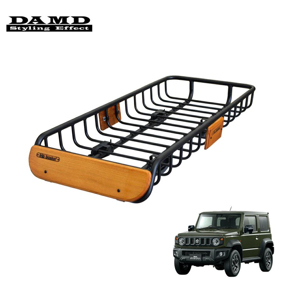 RN ページ DAMD CLASSICO trip basket ルーフ DAMD ダムド trip basket ルーフラック ベースキャリアキット(ハーフ