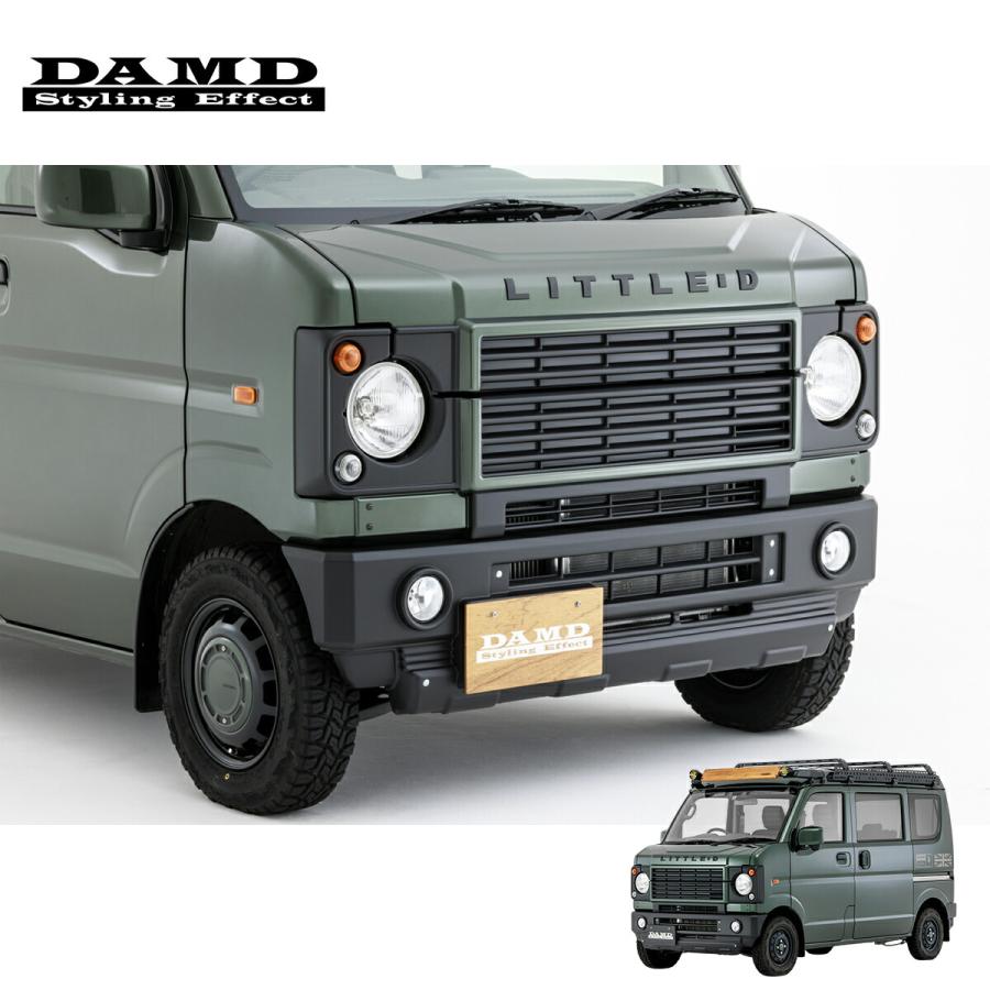 DA17 エブリィ　ダムド　フェイスチェンジキット DAMD ダムド EVERY little D. フェイスチェンジキット (純正LEDヘッド