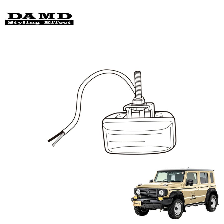 DAMD ダムド NOMADE little G.TRADITIONAL NOMADE(JC74)用 リア