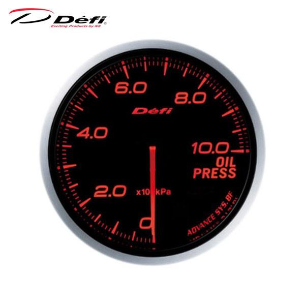Defi デフィ Defi-Link Meter ADVANCE BF Φ60 油圧計 0kPa〜1000kPa アンバーレッド｜auto-craft